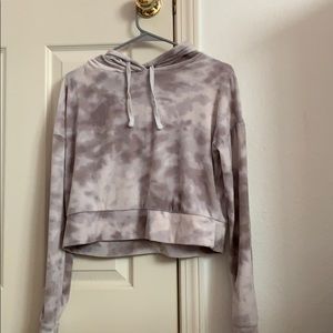 Velvet sweatshirt